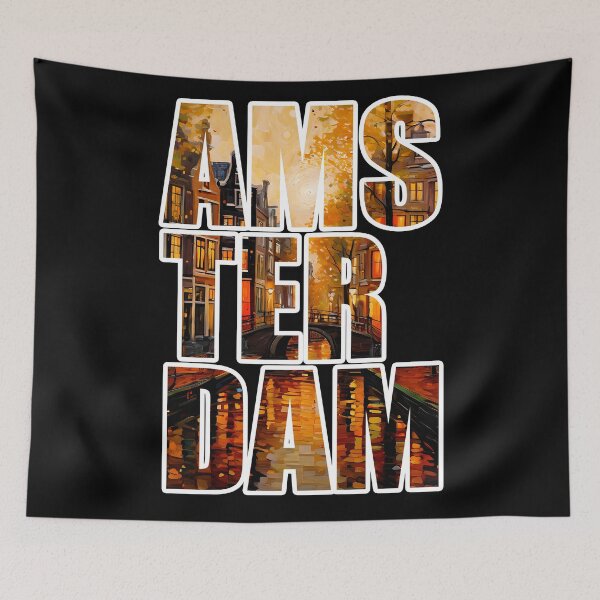 Item preview, Amsterdam designed and sold by OzzFrequency.