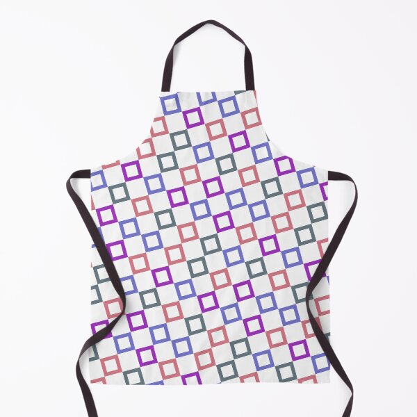 Item preview, Colorful Square Geometry Blocks Rainbow Tones designed and sold by EvergreenMotifs.