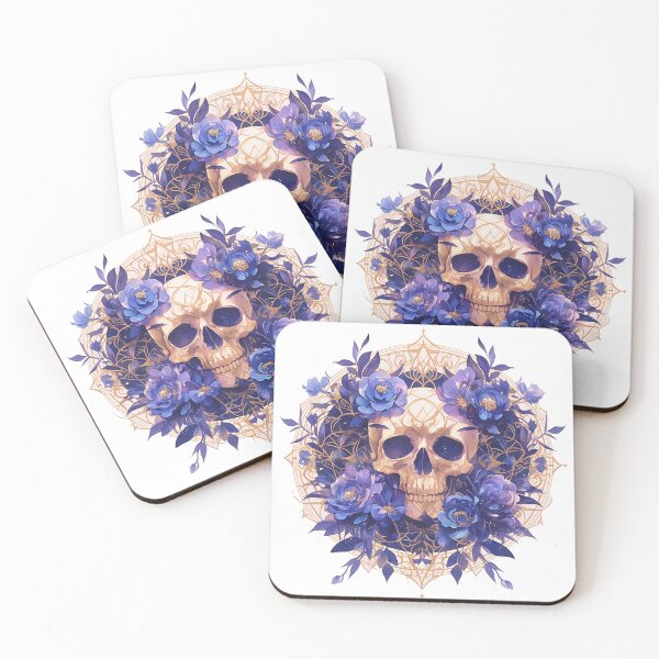 Item preview, Floral Skull Design designed and sold by Christian Weiss.