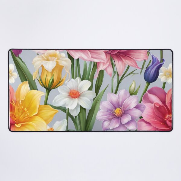 Item preview, Cute spring wildflowers, wild flowers floral poster design, background. designed and sold by HAKKI ARSLAN.