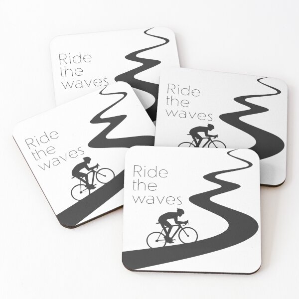 Item preview, Ajax90 Riding the waves on a bike designed and sold by Ajax90.