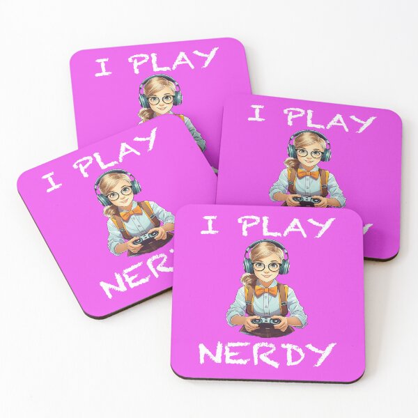Item preview, I play nerdy gamer girl designed and sold by tlp21.