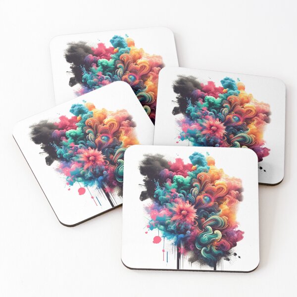 Item preview, colorful cloud designed and sold by FusiTink.