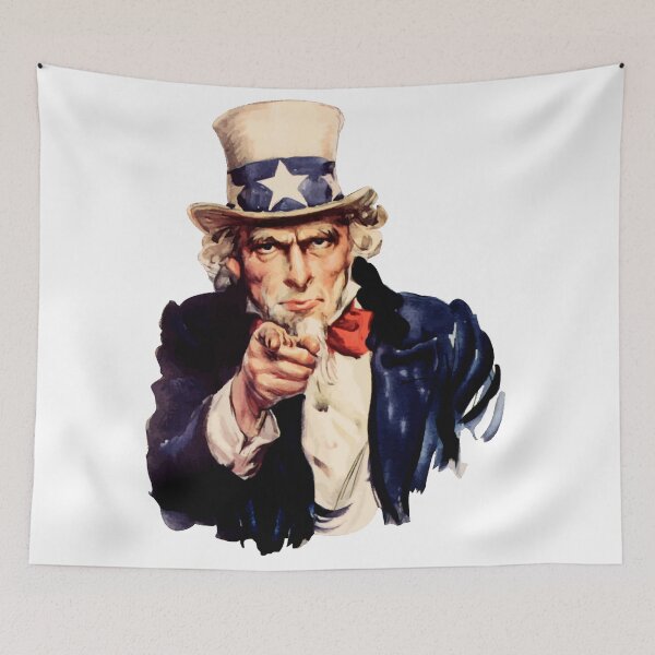Item preview, Uncle Sam Pointing Finger Vector designed and sold by taiche.