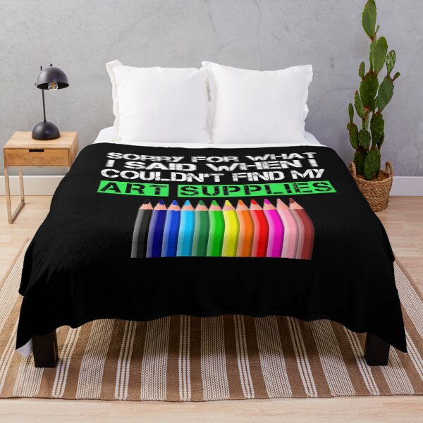 Item preview, Sarcastic Art Supplies Quote Funny Drawing Humor designed and sold by SharpThreadZ.