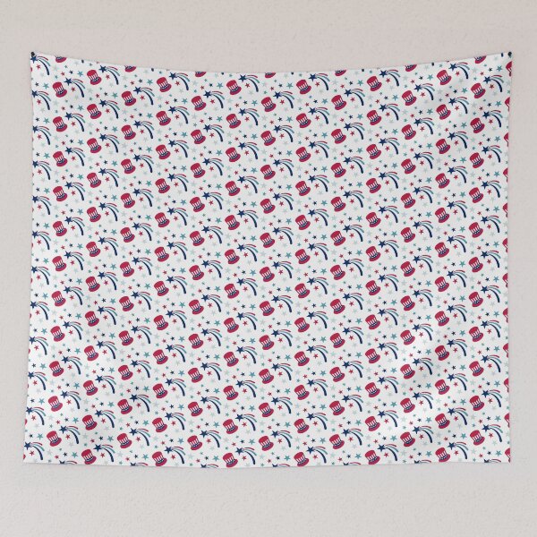 Item preview, The 4th of July - Free & Brave - White designed and sold by MONOApparel.