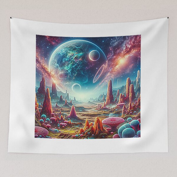 Item preview, Alien Landscape designed and sold by SpaLaxy Store.