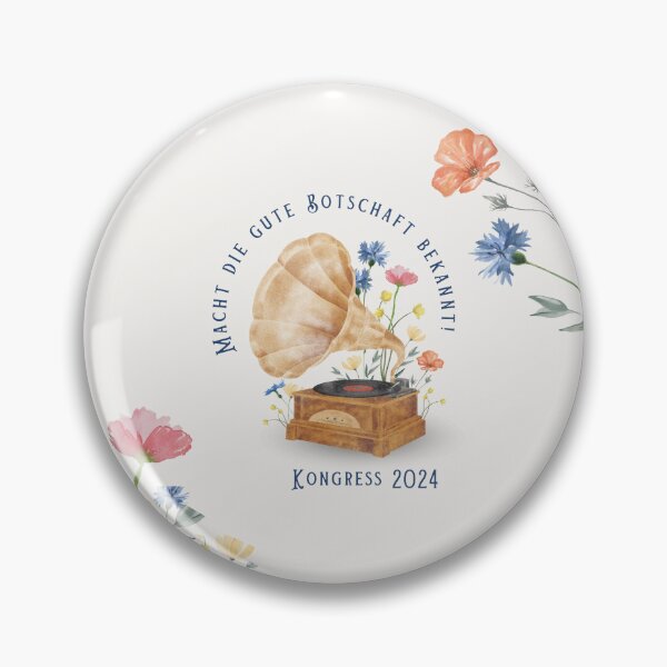 Item preview, Spread the good news! - Congress Notebook Gramophone designed and sold by Bilderbuchblume.
