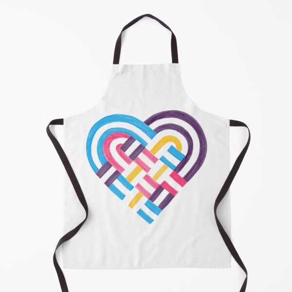 Item preview, Woven Heart Polyamory Pride Flag 2022 designed and sold by JoyfulJen.