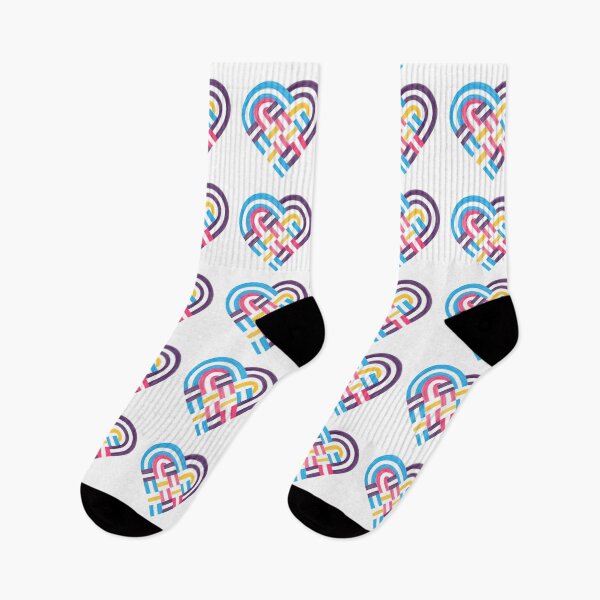 Item preview, Woven Heart Polyamory Pride Flag 2022 designed and sold by JoyfulJen.