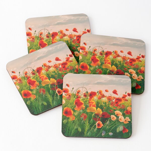 Item preview, Poppies and Sky designed and sold by Monica Edits.