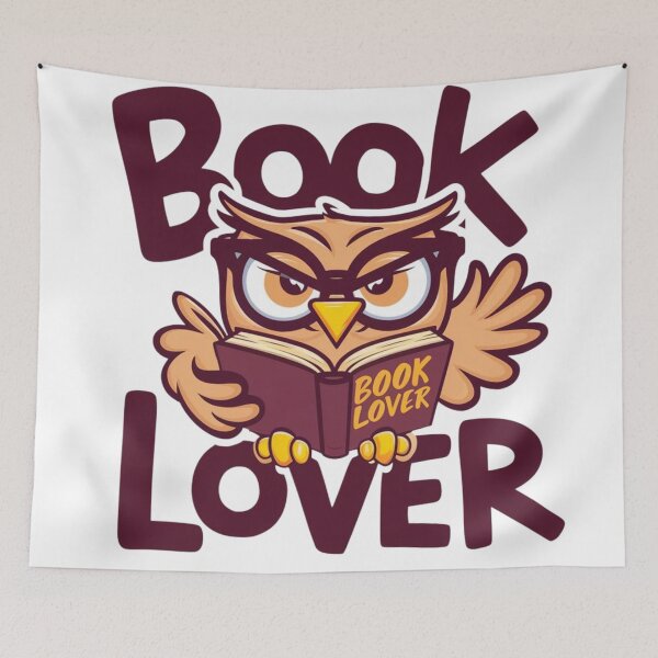 Item preview, Ajax90 : Owl ,the book club lover graphic  designed and sold by Ajax90.