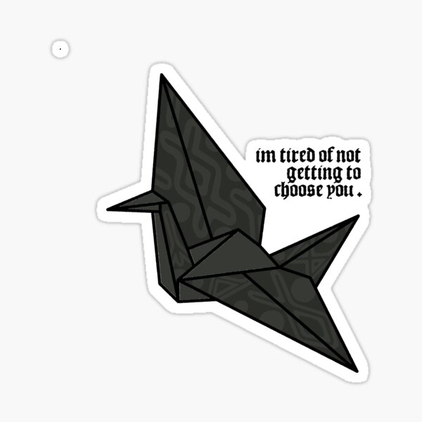 Item preview, Runic Paper Crane - Dramione - Manacled designed and sold by liluglyco.
