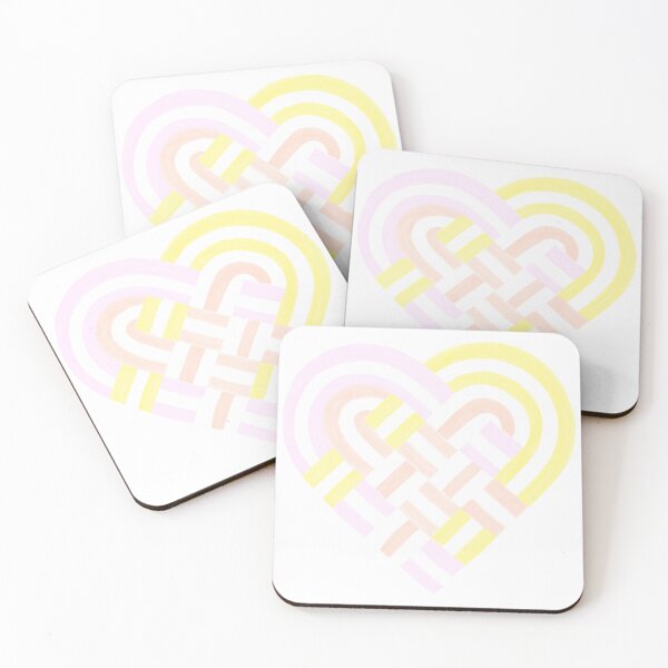 Item preview, Woven Heart Pangender Pride Flag Pastel designed and sold by JoyfulJen.
