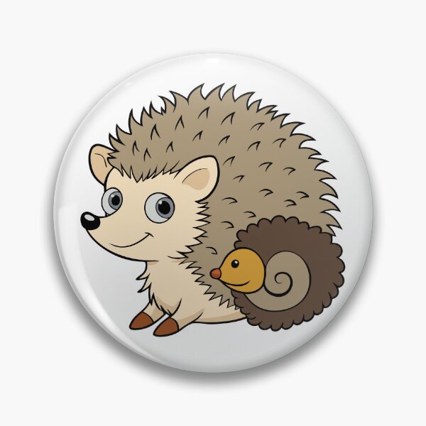 Item preview, Fluffy Hedgehog Perched on a Friend's Back designed and sold by omerfdln34.