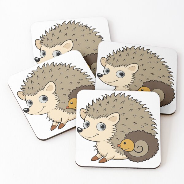 Item preview, Fluffy Hedgehog Perched on a Friend's Back designed and sold by omerfdln34.