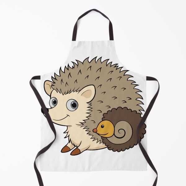 Item preview, Fluffy Hedgehog Perched on a Friend's Back designed and sold by omerfdln34.