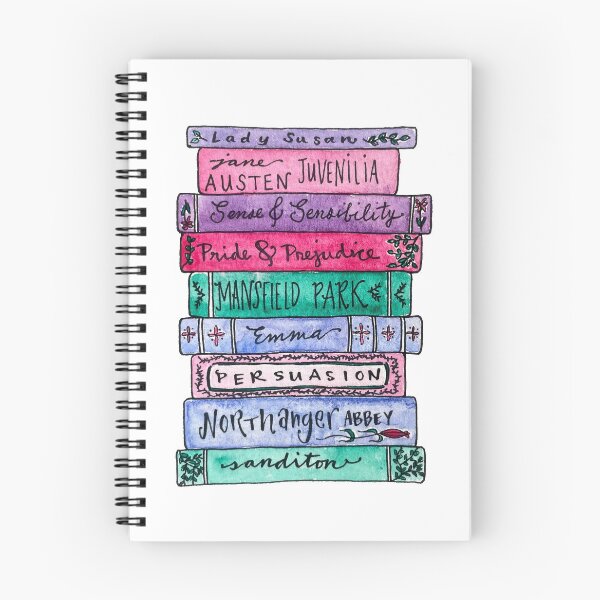 Item preview, Jane Austen Book Stack 2024 designed and sold by Emma Mildred Cowell.