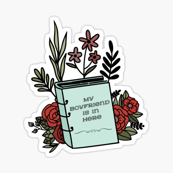 Artikel-Vorschau von Sticker für E-Reader mit Buchfreund, designt und verkauft von PhireMerch.