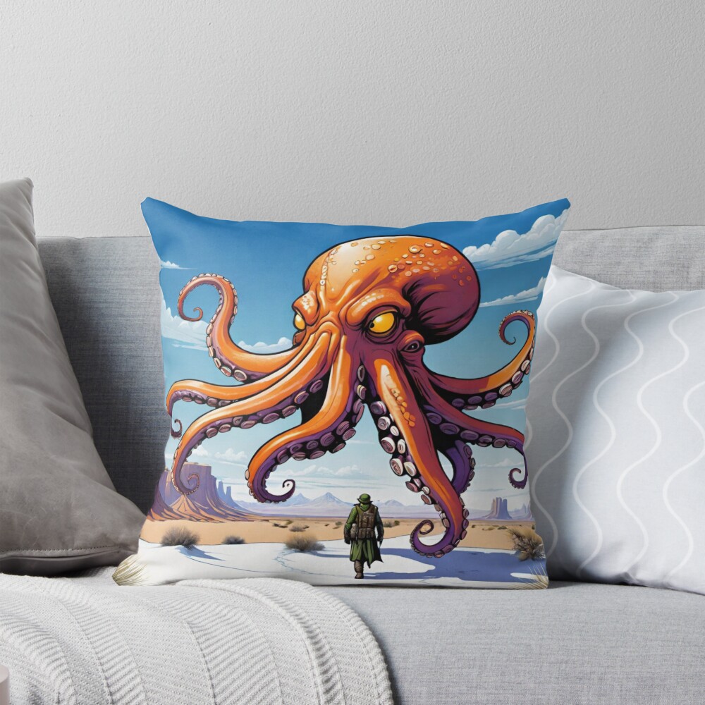 Item preview, Throw Pillow designed and sold by Leonardobc.