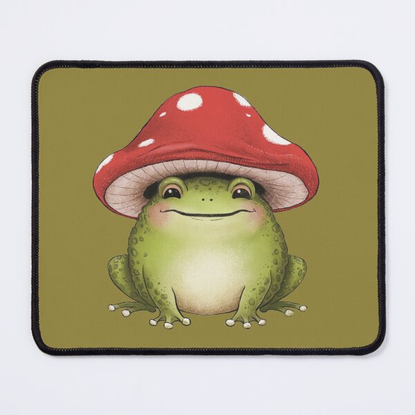 Item preview, Frog With Frog hat and some mushrom in there designed and sold by PrimeInk.