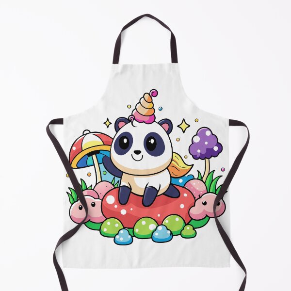 Item preview, Fluffy Panda with a Dreamy Expression Riding on a Cloud designed and sold by omerfdln34.