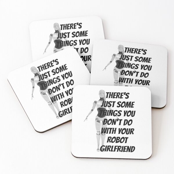 Item preview, Big Bang Theory Robot Girlfriend Quote designed and sold by jessephotoart.