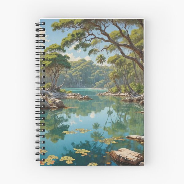 Item preview, Secluded lagoon3 designed and sold by seahorse crossing.
