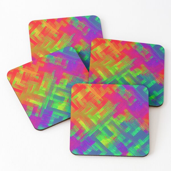 Item preview, Abstract Colorful Maze Pattern designed and sold by calibrit.