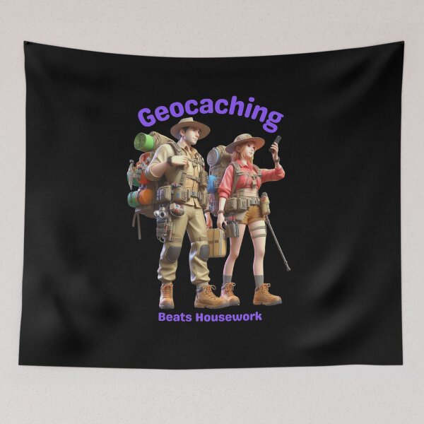 Item preview, Geocaching Beats Housework designed and sold by jglobal360.