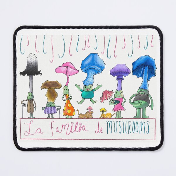 Item preview, The Family of Mushrooms designed and sold by Harold-Inks.