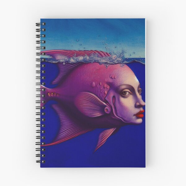 Item preview, Fish Face 1 designed and sold by Sarah Curtiss.