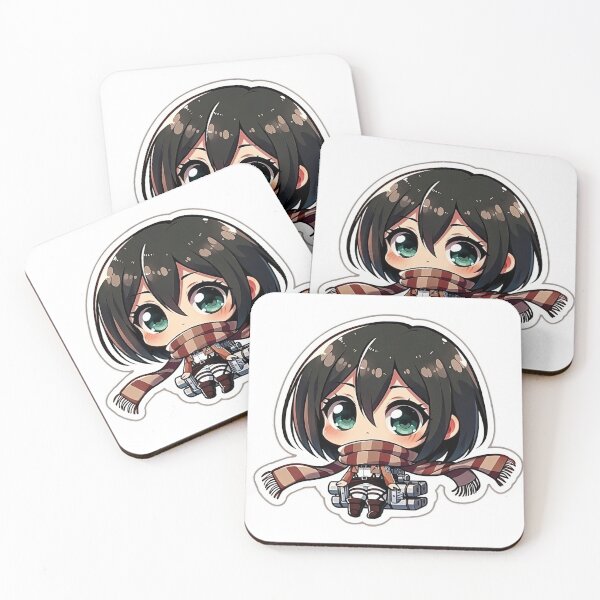Item preview, Chibi Mikasa designed and sold by StickersNPeels.