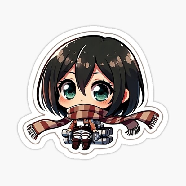 shingeki no kyojin mikasa chibi