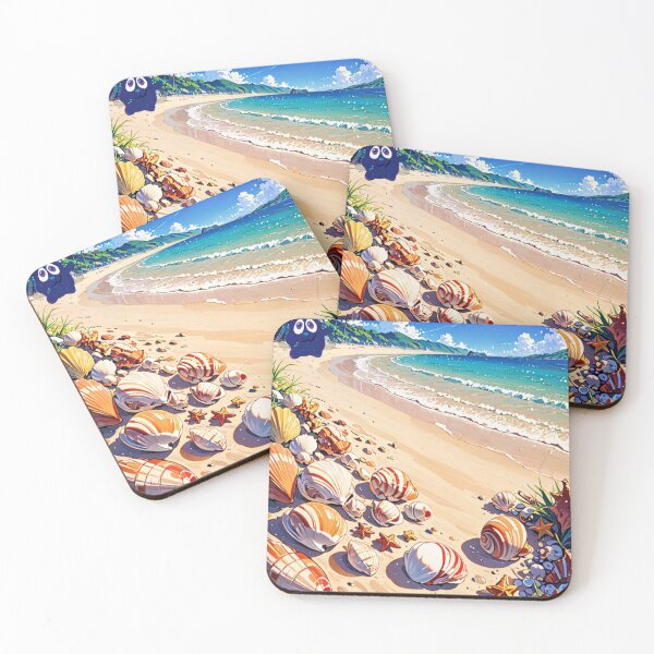 Item preview, A beach with shells. designed and sold by MihajloN.