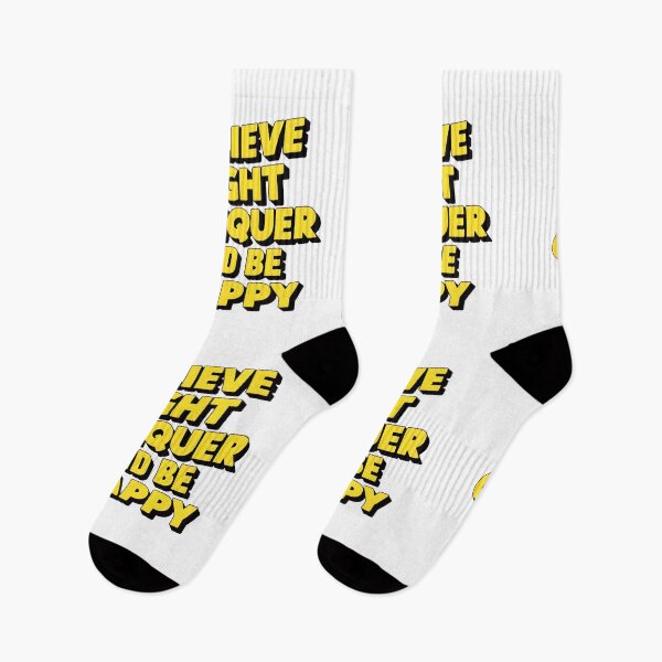 Item preview, Believe Fight Conquer and Be Happy Motivational Inspirational designed and sold by SHADOWNB69.