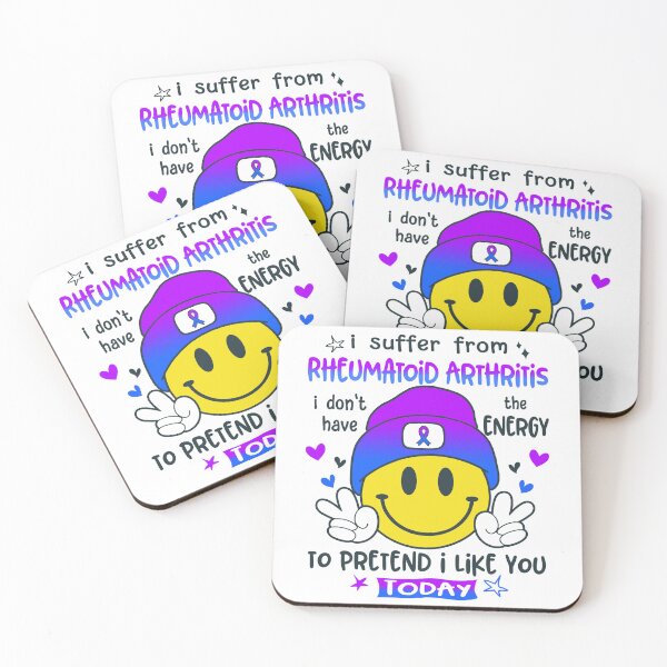 Item preview, I suffer from Rheumatoid Arthritis i do not have the ENERGY to pretend i like you TODAY designed and sold by KatMercerr.