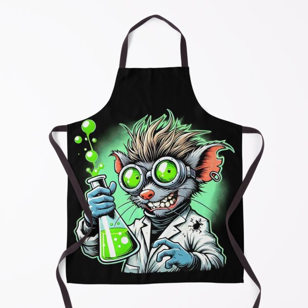 Item preview, Mad Lab Rat with Bubbling Beaker designed and sold by ArtFeverShop.