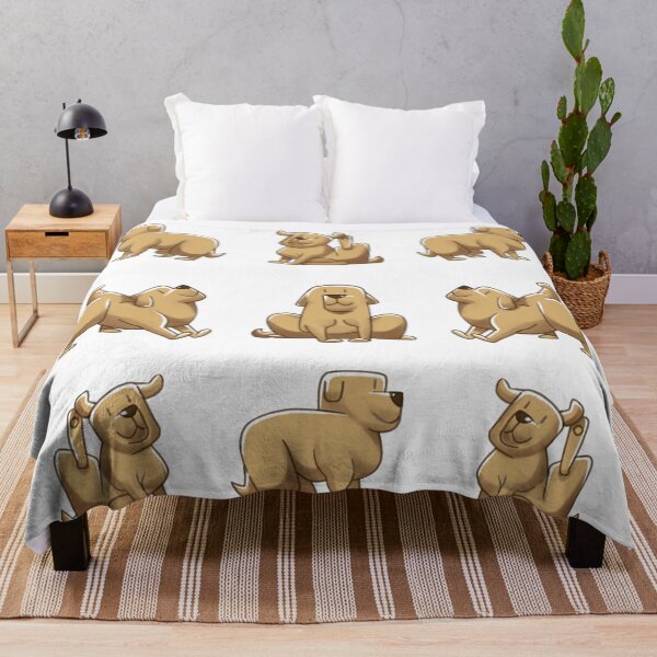 Artikelvorschau, 4 Cartoon-Hunde Golden Retriever besitzen entworfen und verkauft von Biomazhop.