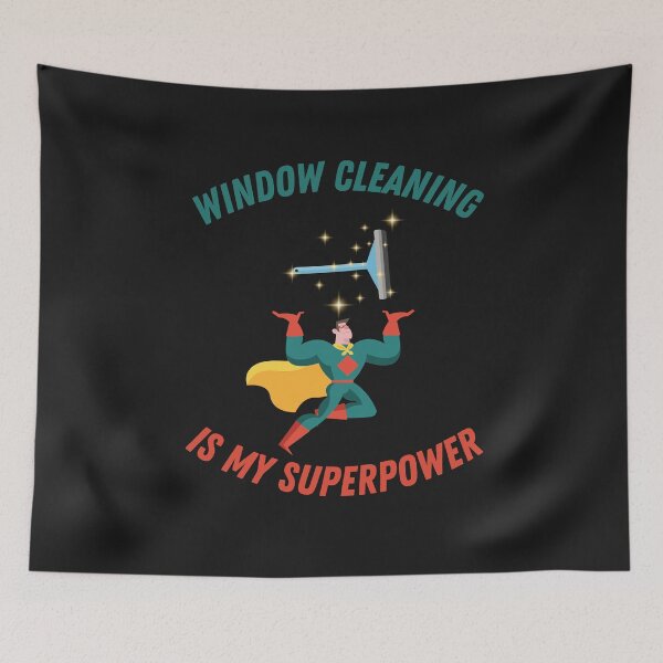 Item preview, Window cleaning is my superpower designed and sold by Belweder.