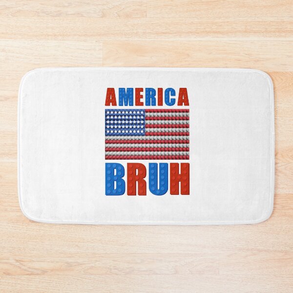 Item preview, Building Bricks America Bruh  designed and sold by BeansHotTees.