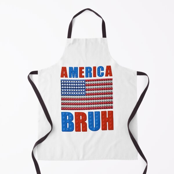 Item preview, Building Bricks America Bruh  designed and sold by BeansHotTees.