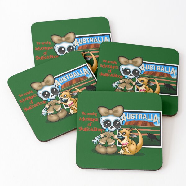 Item preview, Skullie and Boop: Australia designed and sold by MetroInk.