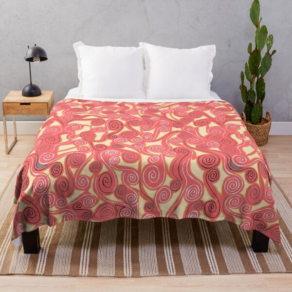 Item preview, Tribal spirals - PNG red designed and sold by SerahO.