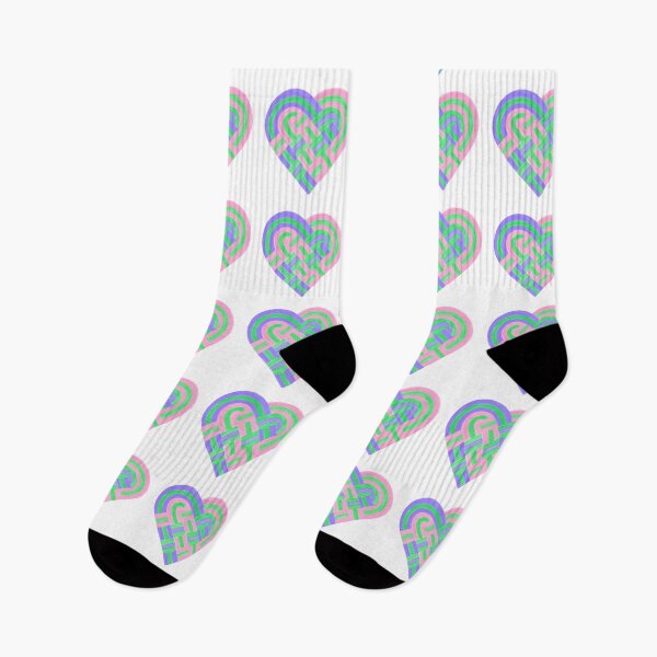 Item preview, Woven Heart Trigender Pride Flag Pink Purple Green designed and sold by JoyfulJen.