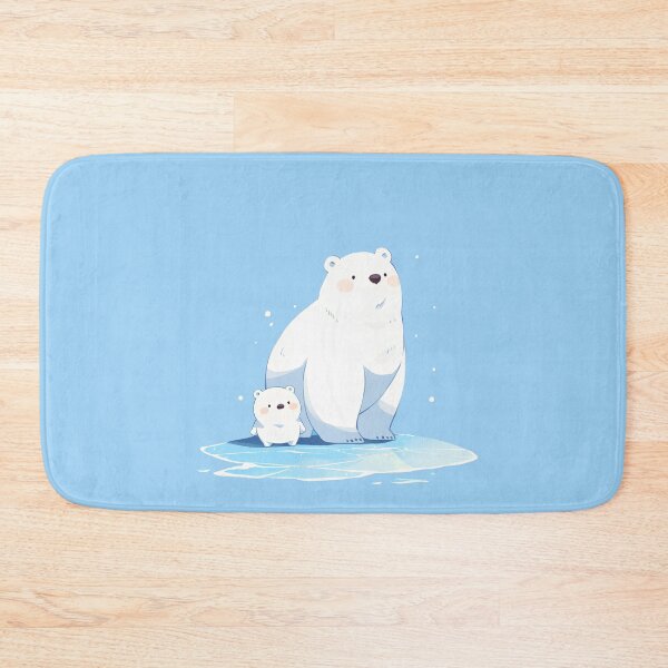 Item preview, Lovely Mom and Baby Polar Bear designed and sold by Windy-market.