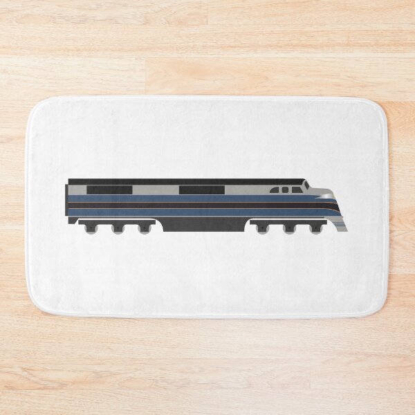 Item preview, Dark Blue Art Deco Streamliner Locomotive designed and sold by AmtrakGuy365.