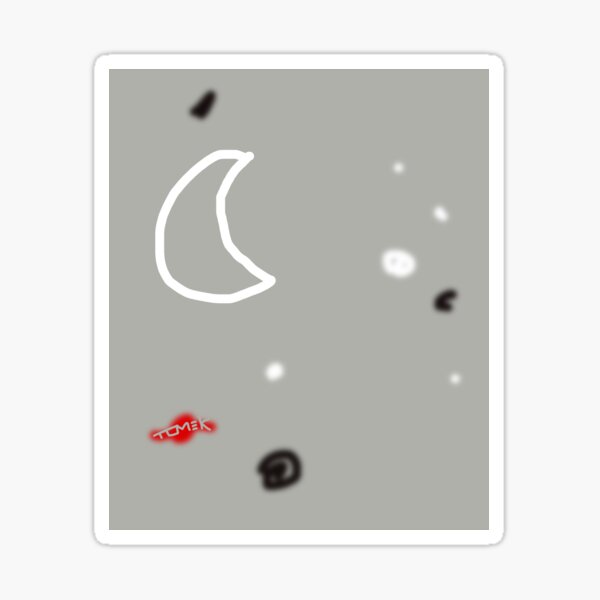 Moon Light 24.6.22.5:36 Sticker
