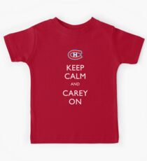 Keep Calm & Carey On Kids Tee