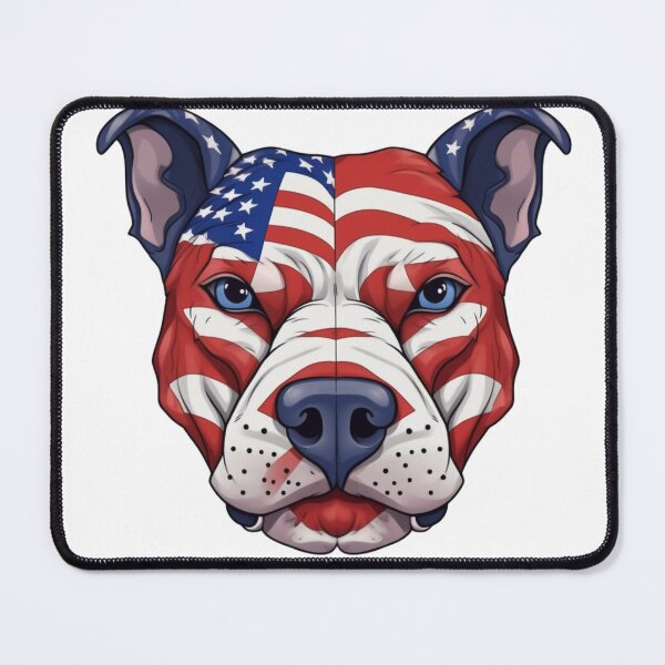 Item preview, DOG AMERICAN FLAG designed and sold by Sanny88.